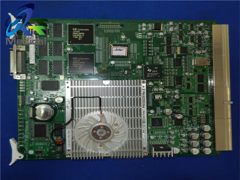 Repair/exchange GE Logiq P6 Syscon board 5252326-3