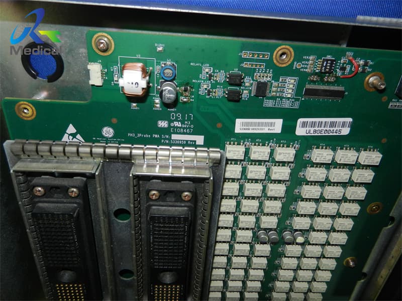 GE LOGIQC3/C5 probe output plate 5336959