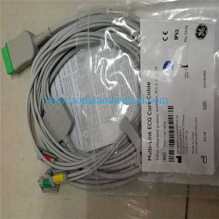 GE EU multi-link 3 lead cable ASSY with GRAB (Model:2021141-002)